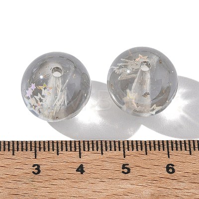 Luminous Transparent Resin Beads RESI-F073-03B-1