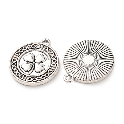Tibetan Style Alloy Pendants FIND-C094-07AS-1