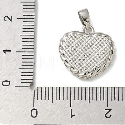 Rack Plating Brass Pave Shell Pendants KK-K392-52P-1