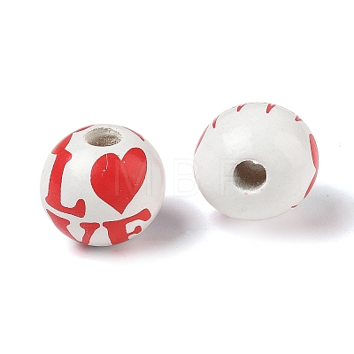 Wood European Beads WD-CBA5363-01A-1