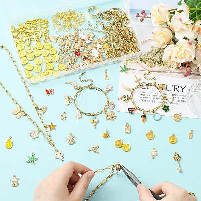 DIY Bracelet/Necklaces Makings Kits DIY-YW0018-26-1
