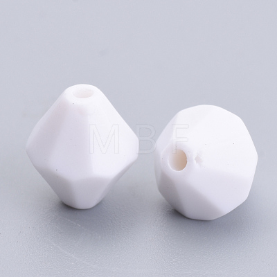 Opaque Acrylic Beads SACR-S300-02A-01-1