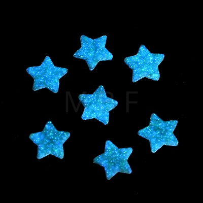 Luminous Handmade Polymer Clay Cabochons PY-CBA5A20-14H-1