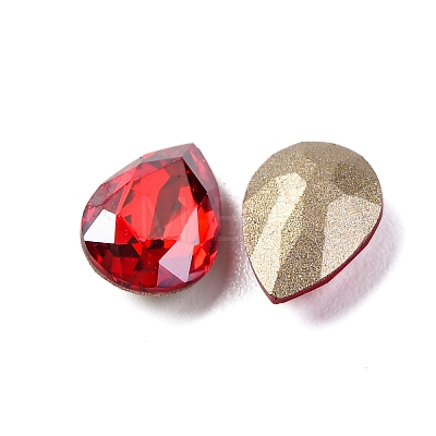 Glass Rhinestone Cabochons RGLA-A026-08A-227SS-1