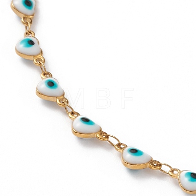 304 Stainless Steel Link Chain Necklaces NJEW-JN03221-1