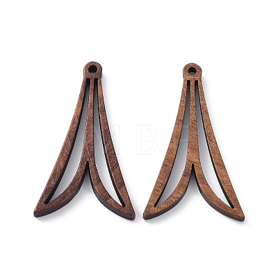 Walnut Wood Laser Cut Pendants X-WOOD-Q051-01G-1