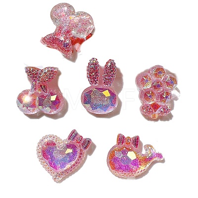 Two Tone Resin Cabochones PW-WG5FDB9-01-1