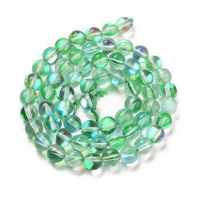 Transparent Glass Beads GLAA-B022-6mm-02-1