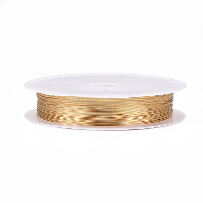 Round Copper Jewelry Wire X-CWIR-Q006-0.3mm-KC-1