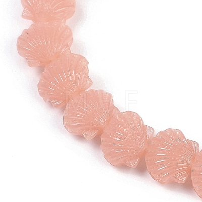 Synthetic Coral Dyed Carved Beads Strands CORA-K009-05A-06-1