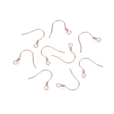 925 Sterling Silver Earring Hooks STER-N016-30RG-1