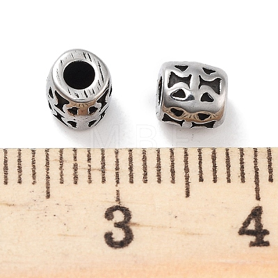 304 Stainless Steel Beads STAS-M057-42AS-01-1