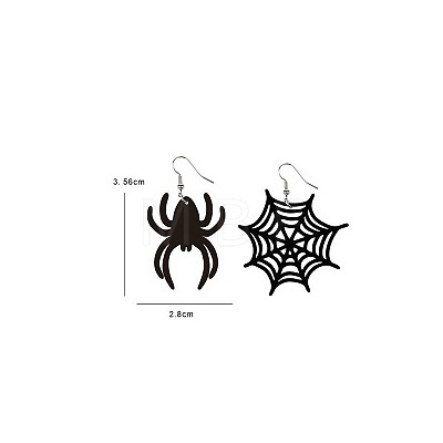 Halloween Theme Acrylic Dangle Earrings FS-WG9F574-01-1