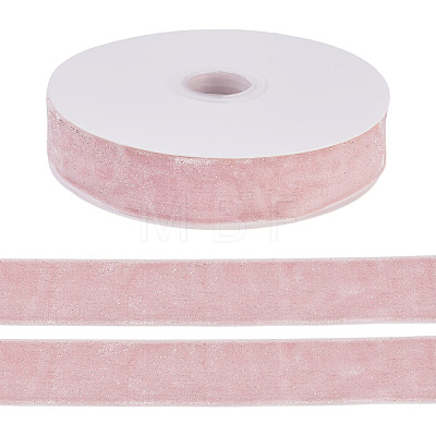10 Yards Polyester Velvet Ribbon OCOR-TA0004-13B-1