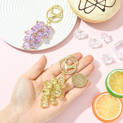 2Pcs Acrylic Keychains KEYC-YW00271-1