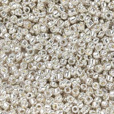 Electroplate 12/0 Glass Seed Beads SEED-Q003-2-1