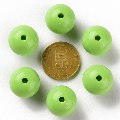 Opaque Acrylic Beads MACR-S370-C16mm-A06-1