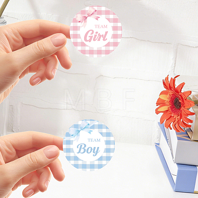Flat Round Self-Adhesive Stickers DIY-WH0928-001-1