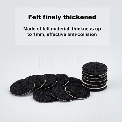 Self-adhesive Felt Fabric Circles DIY-FG0001-30A-1