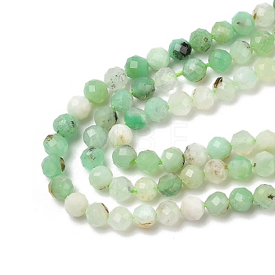 Natural Chalcedony Beads Strands G-G189-D21-04-1