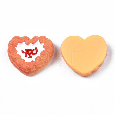Epoxy Resin Resin Cabochons CRES-S358-76A-1