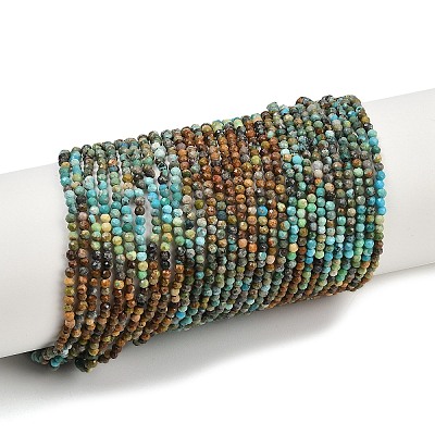 Natural Turquoise Beads Strands G-K366-B03-02-1