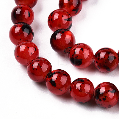 Drawbench Style Dyed Natural Freshwater Shell Beads Strands SHEL-T019-01E-1