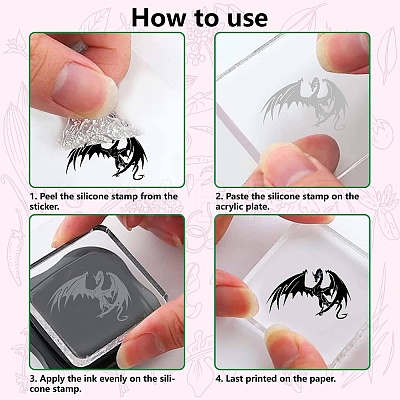 Custom PVC Plastic Clear Stamps DIY-WH0439-0067-1