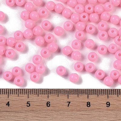 Opaque Acrylic Beads SACR-A007-01C-21-1