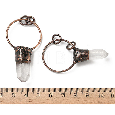 Natural Quartz Crystal Big Pendants G-H332-06R-05-1