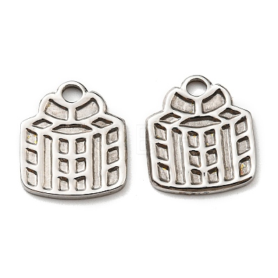 304 Stainless Steel Charms STAS-Q248-05P-1