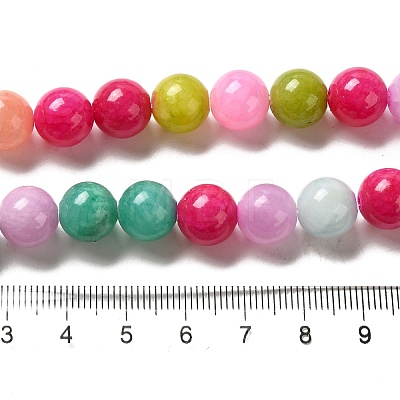 Natural Yellow Jade Beads Strands JBR10mm-C-1