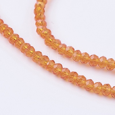 Glass Beads Strands GLAA-G045-B-1