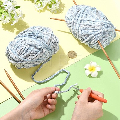 Soft Crocheting Polyester Yarn YCOR-FZC0001-01F-1