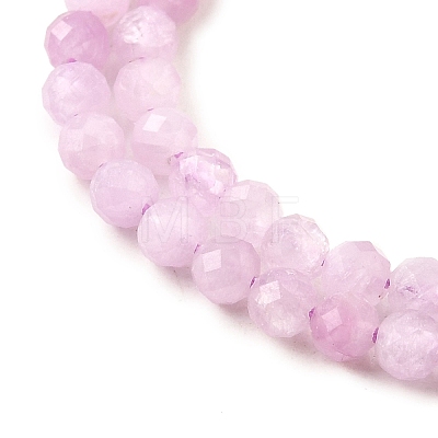 Natural Kunzite Beads Strands G-G259-D11-3mm-1