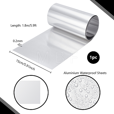 Aluminium Waterproof Sheets AJEW-WH0481-513A-1