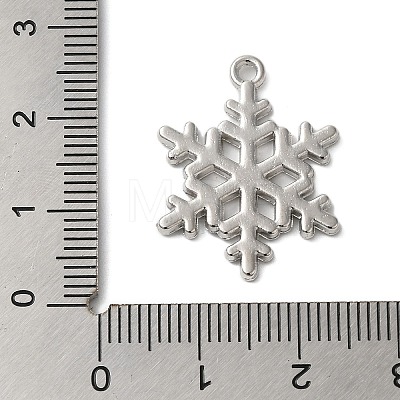 Winter Theme Alloy Enamel Pendants ENAM-M002-05Q-P-1