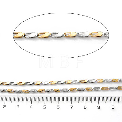 304 Stainless Steel Oval Link Chains CHS-F020-02GP-01-1