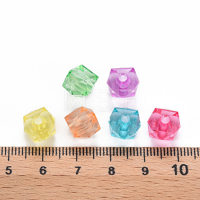 Transparent Acrylic Beads TACR-Q259-10mm-V-01-1