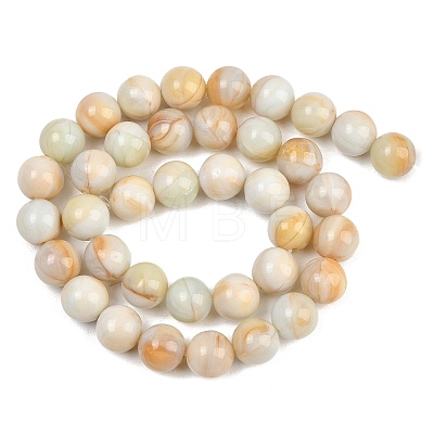 Handmade Lampwork Beads Strand LAMP-B056-10mm-1