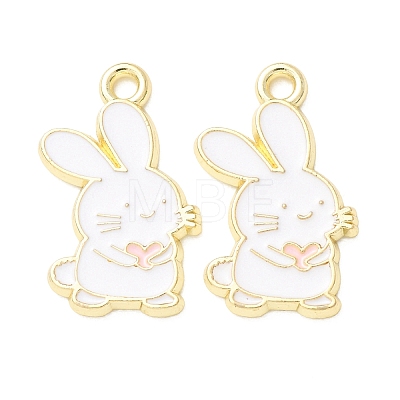 Alloy Enamel Pendants AL-CBA2679-03G-1