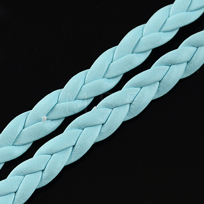 Braided Imitation Leather Cords LC-S002-5mm-10-1