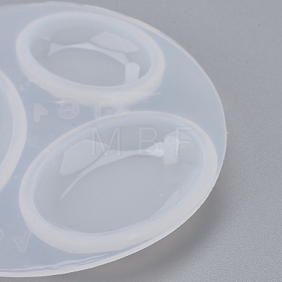 Oval Silicone Pendant Mold DIY-F060-01-1