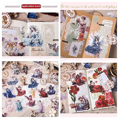 Princess Waterproof PET Stickers Set DIY-G117-05E-1