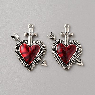 Alloy Enamel Pendants LS-FIND-WH0156-43A-1