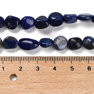 Natural Lapis Lazuli Beads Strands G-P497-01E-03A-1