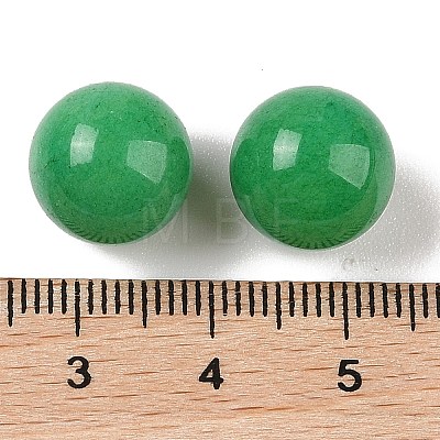 Natural Malaysia Jade No Hole Sphere Beads G-K353-04B-43-1