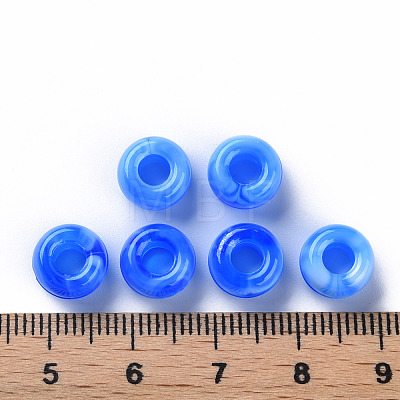 Acrylic European Beads MACR-S375-002B-02-1