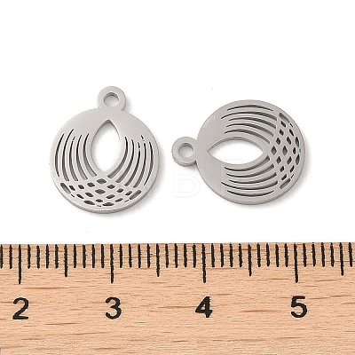 Non-Tarnish 304 Stainless Steel Charms STAS-J042-11P-1