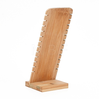 Bamboo Necklace Display Stand NDIS-E022-04A-1